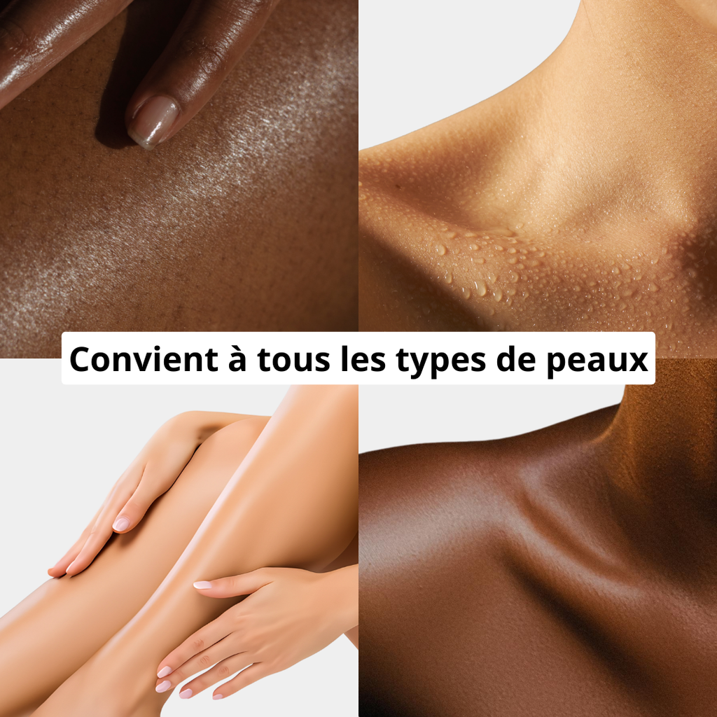 Coffret Gant Exfoliant en Soie - Corps + Visage