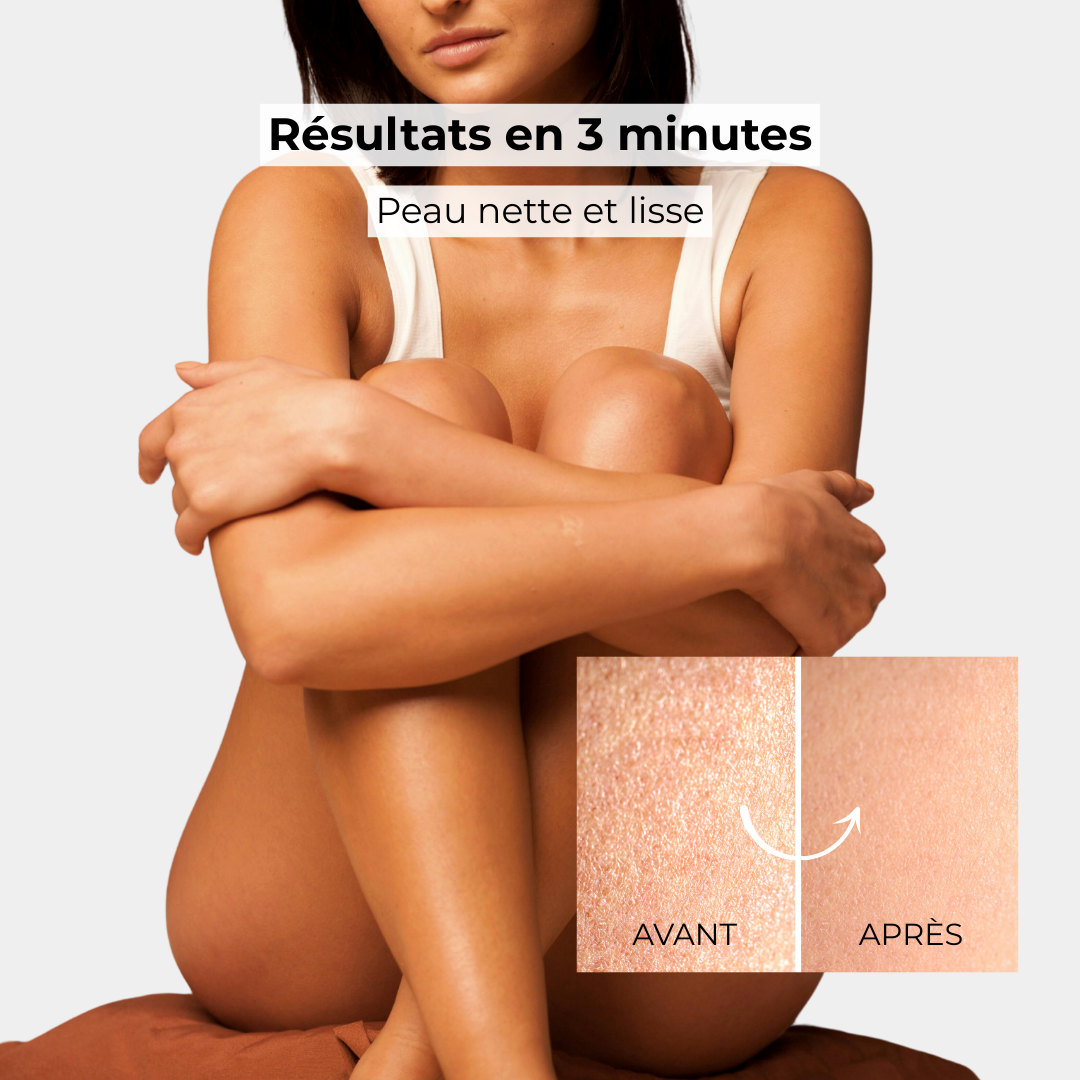 Coffret Gant Exfoliant en Soie - Corps + Visage